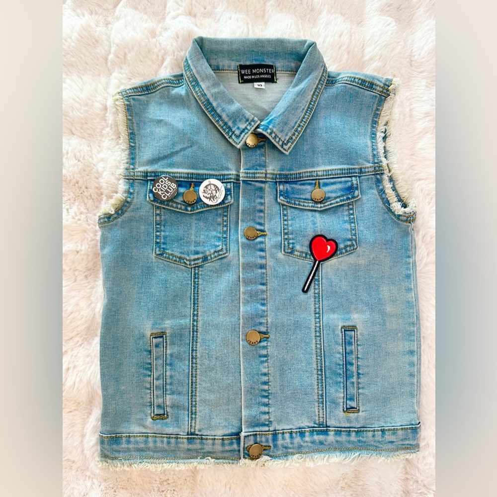 Wee Monster Denim Vest